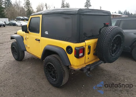 2020 Jeep Wrangler Sport S 4X4 из США, поврежденный, VIN 1C4GJXAN8LW199881